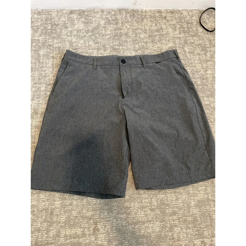 Hurley Phantom Mens 36 Unlined Board Shorts Swim Trunks Beach Gray Summer